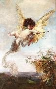 Cupid with a Bow Julius Kronberg